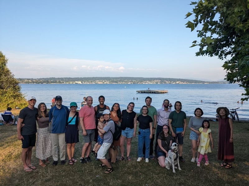 Fellows at beach park