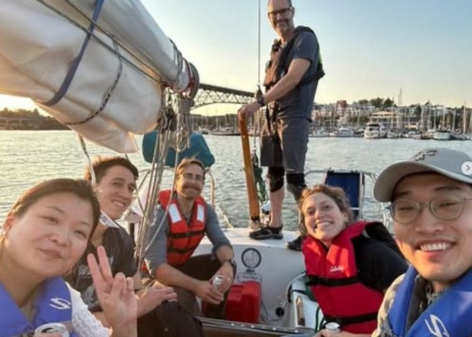 Fellows sailing