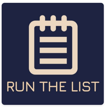 The Run List logo