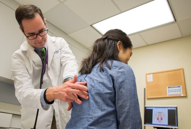 Dr. Brendan Shannon in clinic