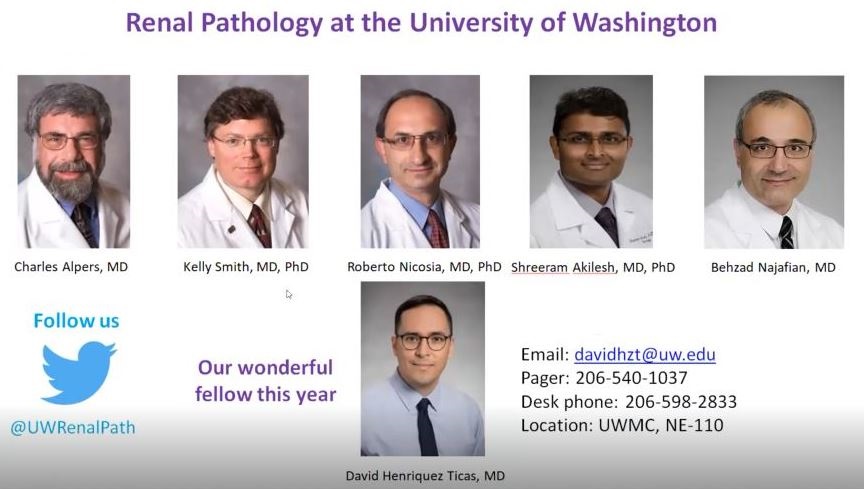 UW Kidney Pathologists