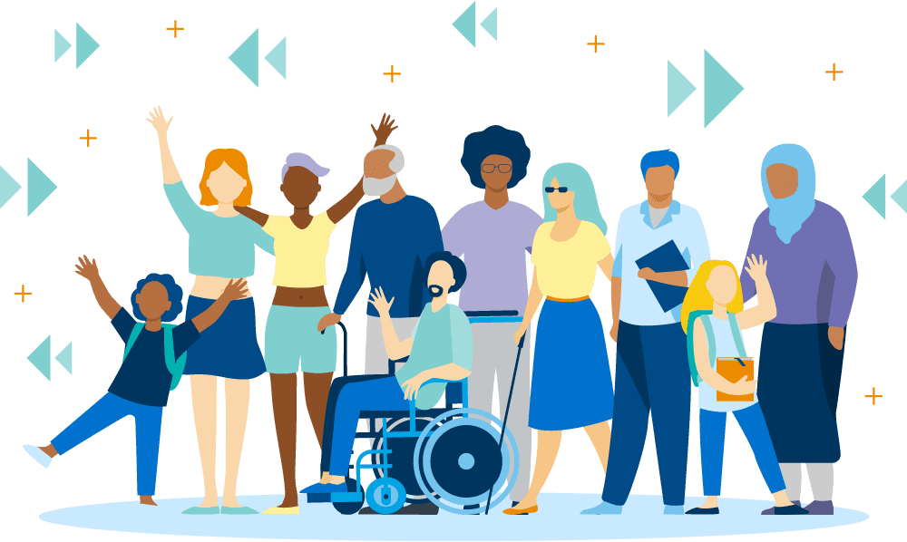 group of people illustration