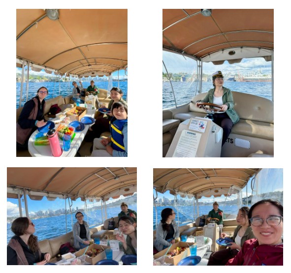 Fellows boat ride on lake