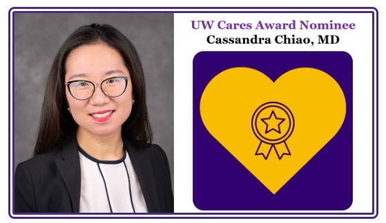 Dr. Chiao UW Cares nominee
