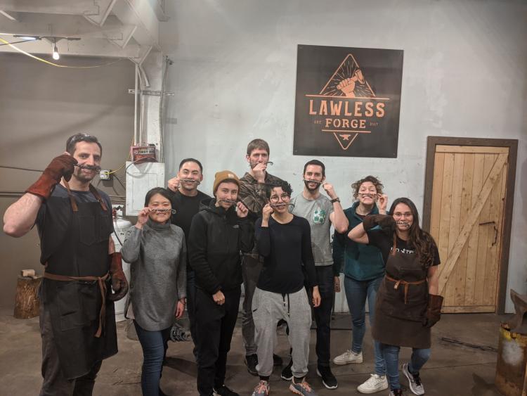 Fellows at retreat 2020