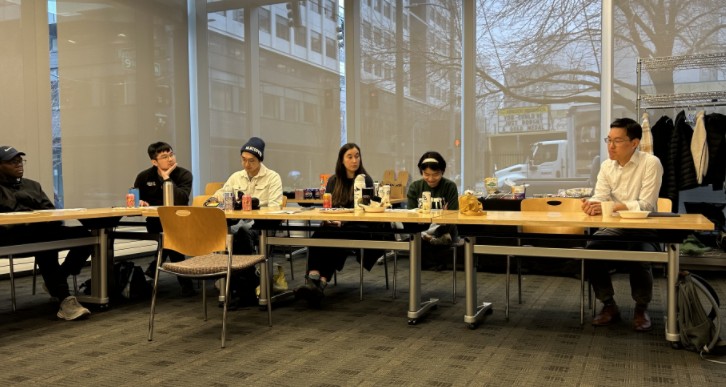 Fellows at conference table